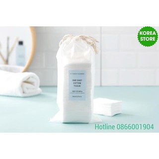 Bông Tẩy Trang Innisfree My Makeup Cleanser One Shot Cotton Tissue