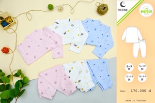 Bộ moon pettit mẫu mới