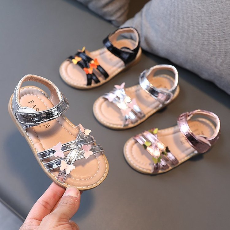 Xăng đan Hình Bướm Cho Bé Gái Từ 1-8 Tuổi
