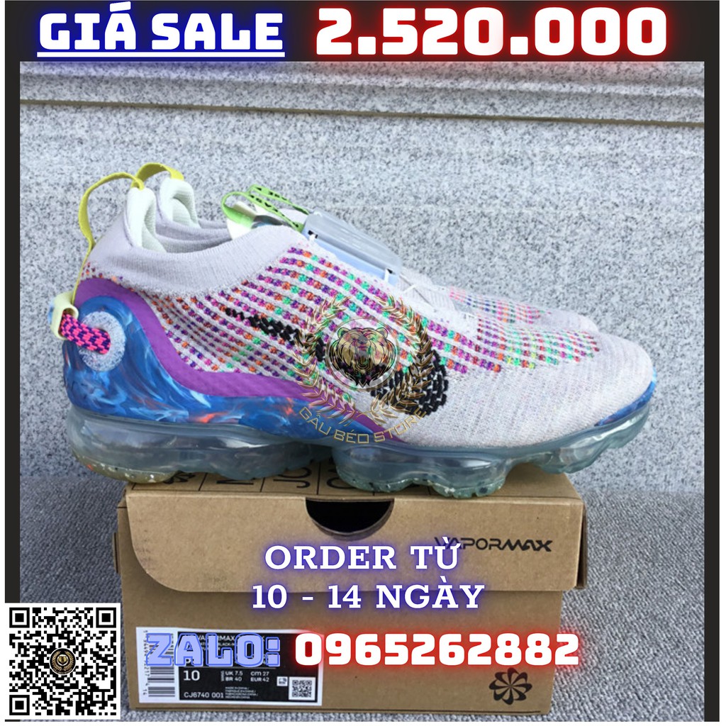 Giày Sneaker _Nike VaporMax 2020 MSP: CJ6740-001 PHONG CÁCH ORDER + FREESHIP ➡️ gaubeostore.shop