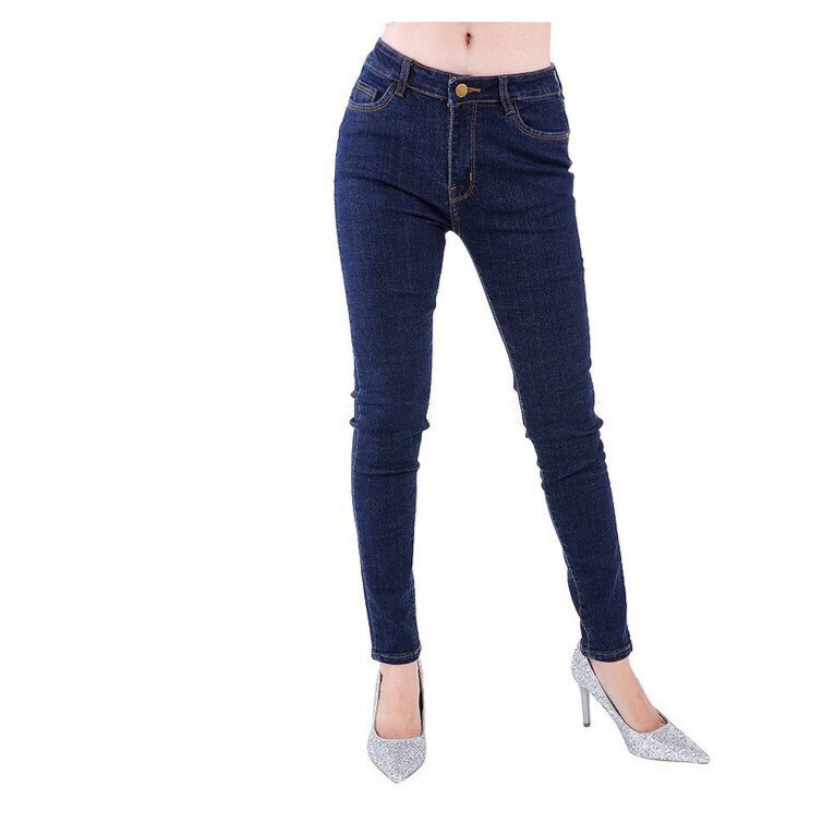 QUẦN JEAN NỮ XANH XƯỚC 0303 - 3