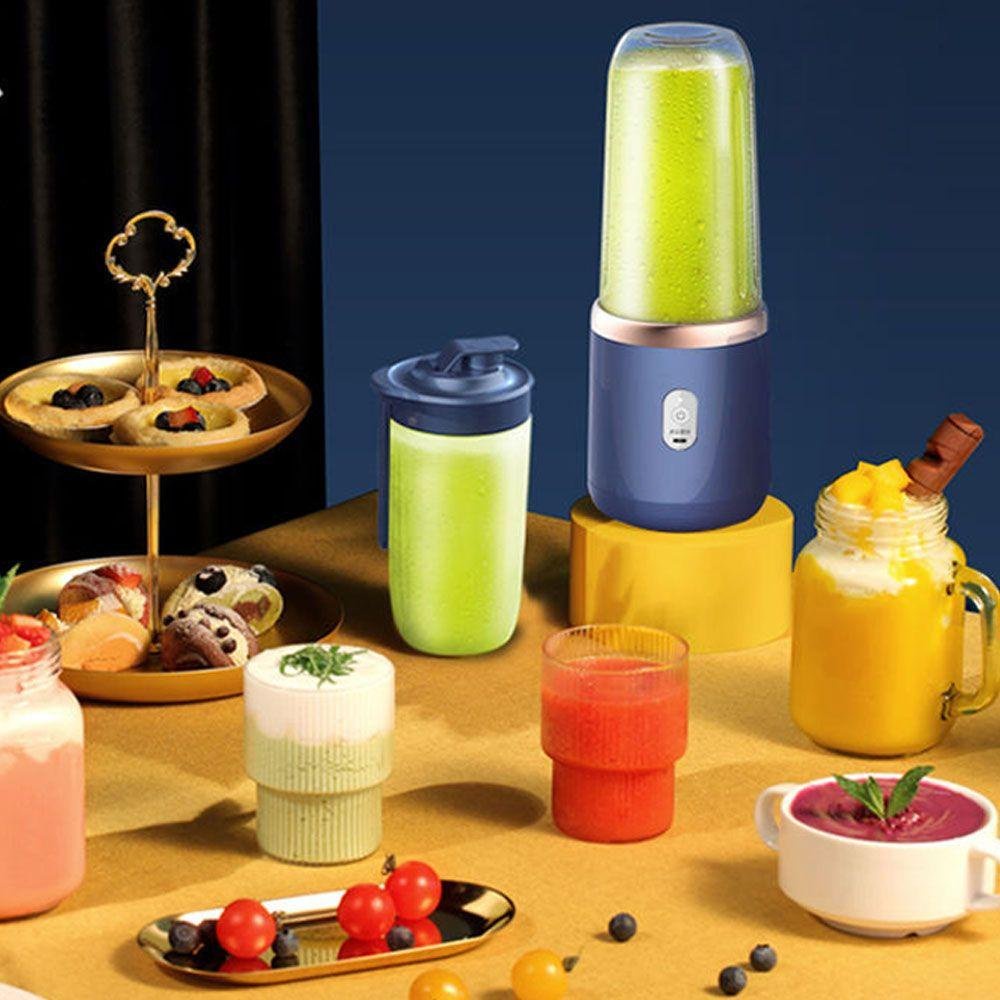 Máy Xay Sinh Tố Mini Cầm Tay 6 Lưỡi Juicing Cup Siêu Tiện Lợi, Siêu Gọn Nhẹ - Máy Xay Sinh Tố Mini Cầm Tay