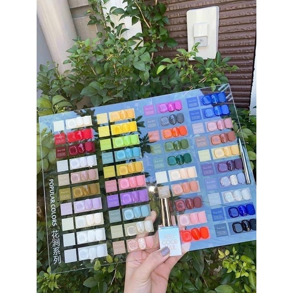 Set sơn gel Very good nail 60 màu cao cấp - tặng bảng màu, base top