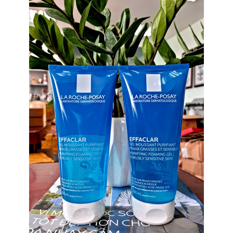 Gel Rửa Mặt La Roche-Posay Dành Cho Da Dầu, Nhạy Cảm 200ml