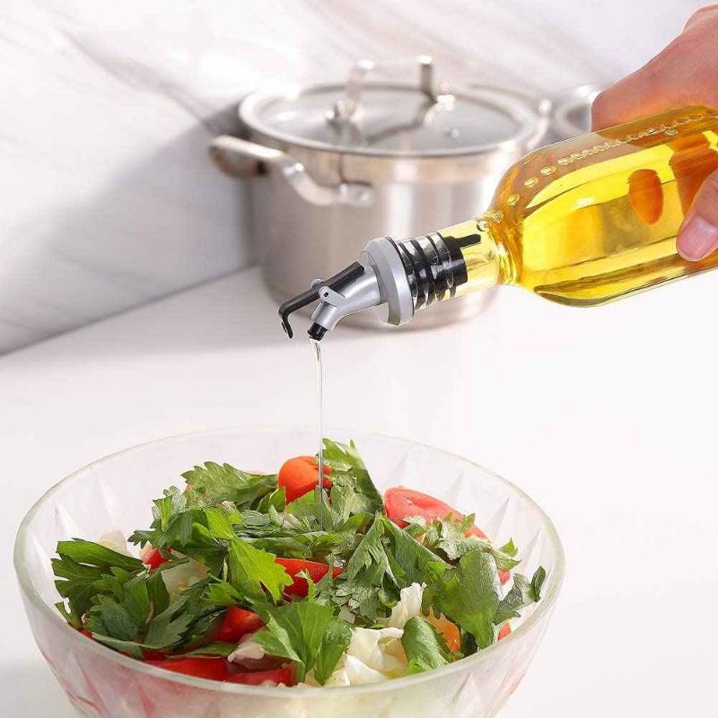 Chai Đựng Gia Vị Thủy Tinh Thân Vuông Có Vòi Rót Bấm Tay Dung tích từ 150ML đến 500ML Trong Nhà Bếp | BigBuy360 - bigbuy360.vn