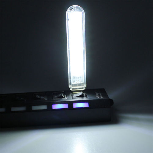 Đèn LED USB DC 5V nhỏ gọn chiếu sáng khi đọc sách tiện dụng