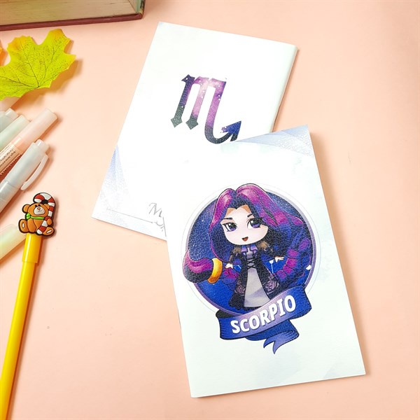 Sổ Tay Mini 100 Trang - 12 Cung Hoàng Đạo