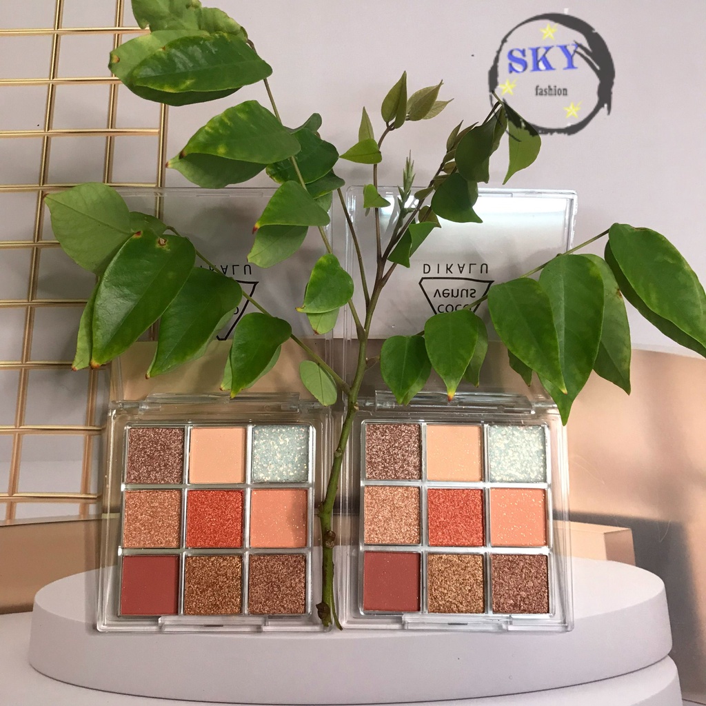 Bảng phấn mắt nhũ 9 màu Dikalu Baby BB1 | BigBuy360 - bigbuy360.vn