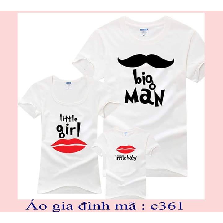 Áo thun gia đình oder mẫu mã bạn tự chọn shop có thể in bất cứ hình gì lên áo mà bạn thích
