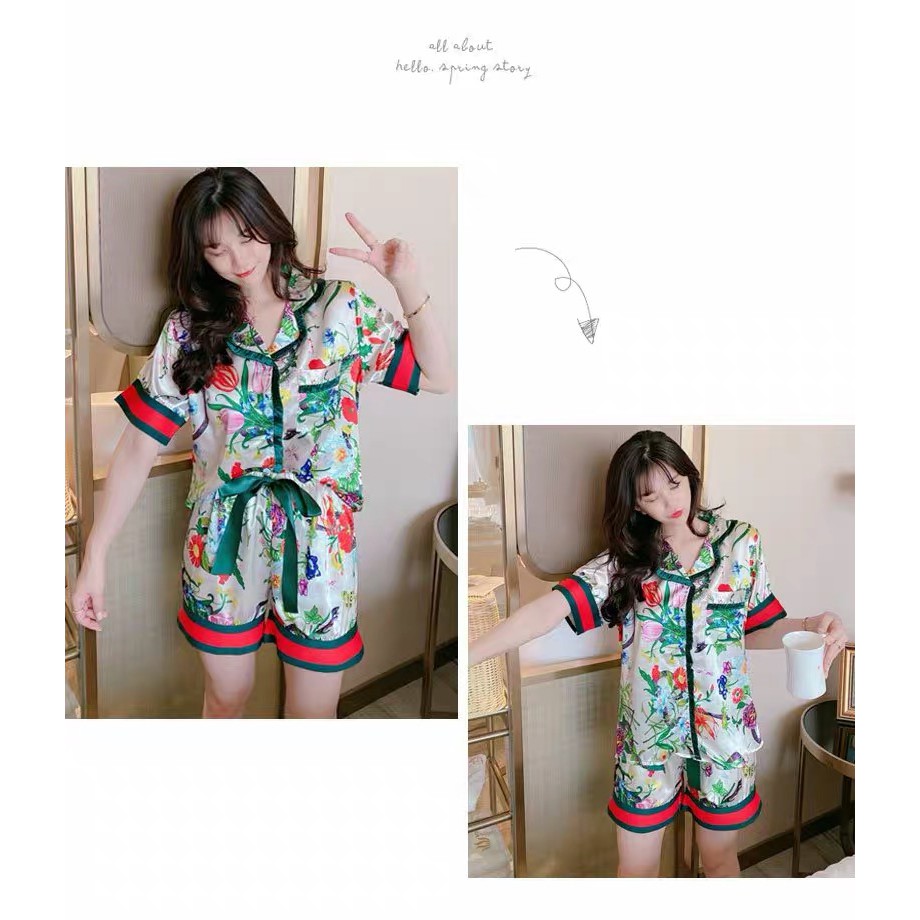 Bộ đồ ngủ Pijama hoa MIA BRA M17 | BigBuy360 - bigbuy360.vn