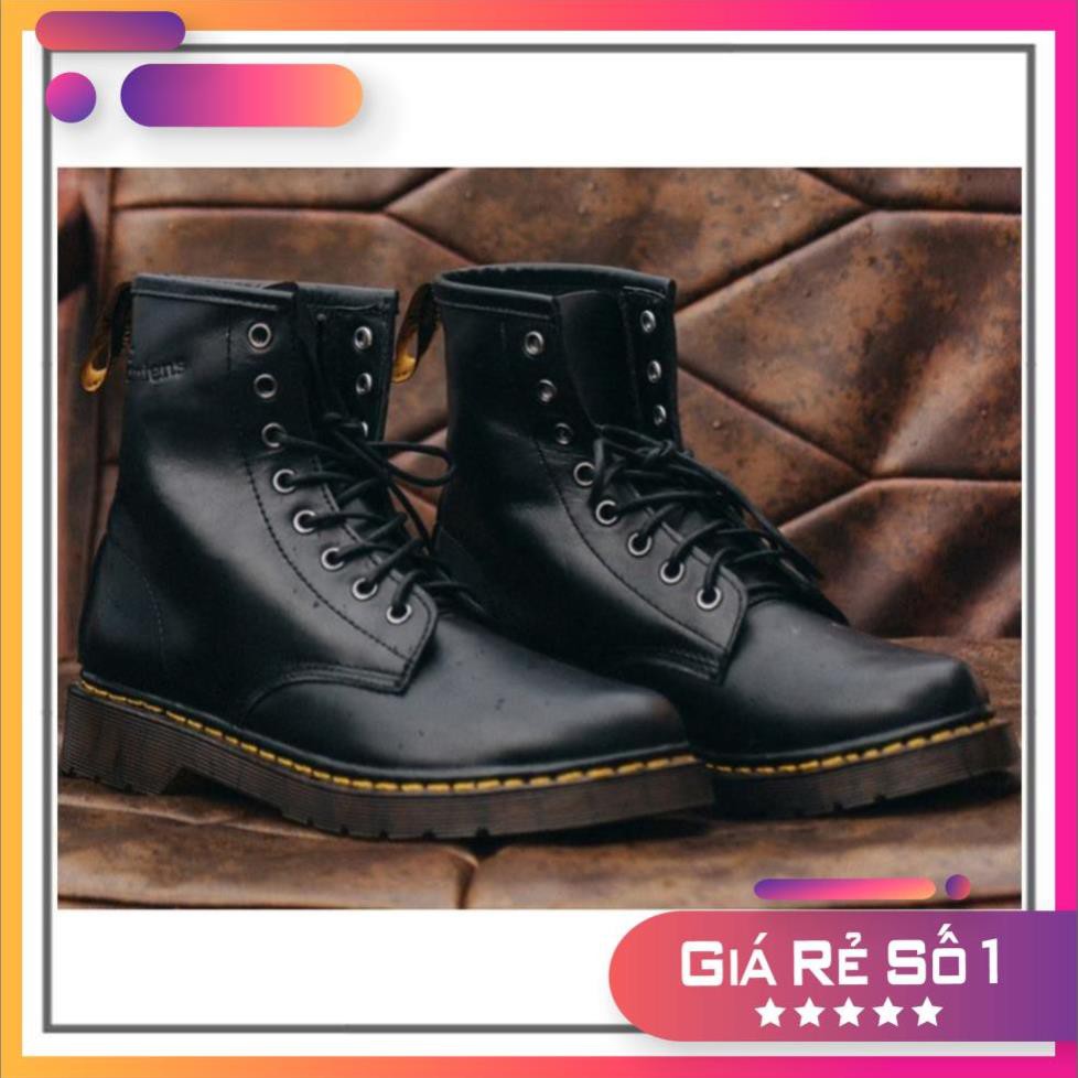 Giày 1460 cao cổ đen trơn Thái Sale 11 , ,