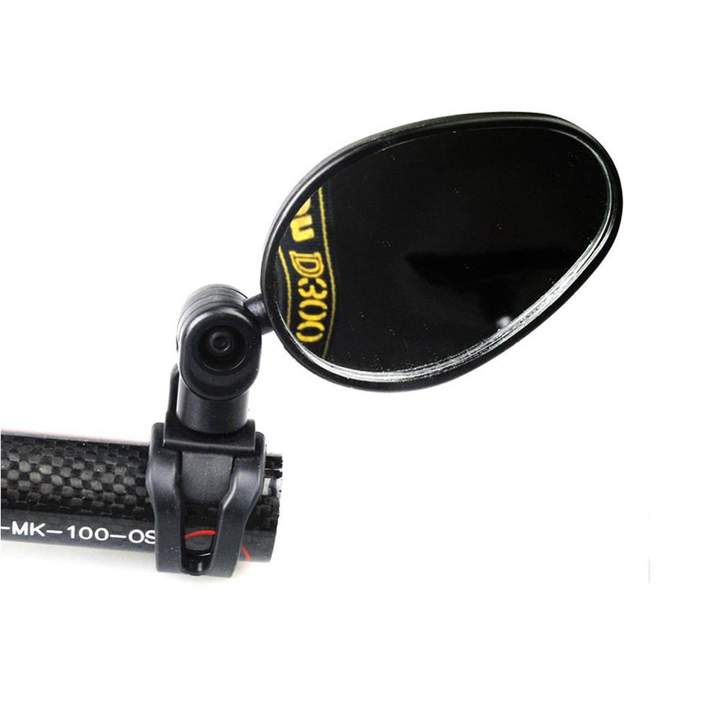 Gương Chiếu Hậu Xoay 360 Độ Màu Đen Ngà Thông Dụng Có Thể Điều Chỉnh Cho Xe Đạp