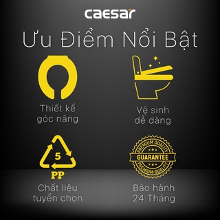 Nắp Bồn Cầu CAESAR M220 Đóng Thường