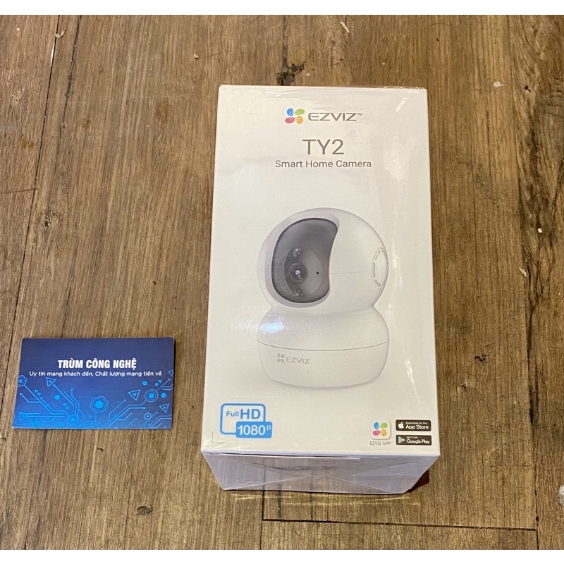 Camera Wifi EZVIZ TY2 Xoay 360°, Đàm Thoại 2 Chiều, Độ Phân Giải Nét 1080P 2MP FullHD | BigBuy360 - bigbuy360.vn