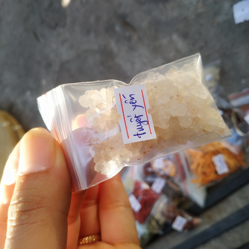 Tuyết yến kéo sợi nhiều, nở nhiều 50g/100g nấu chè dưỡng nhan -chè dưỡng nhan Thiên Phước