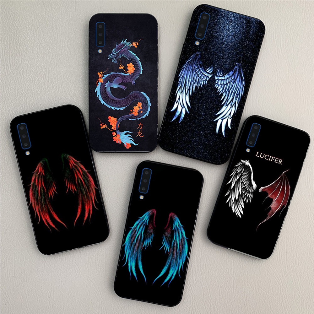 Ốp lưng điện thoại Samsung a7 2018 / a9 2018 bộ hình bọ cạp rồng phong cách nam