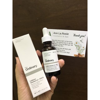 Serum mắt Caffeine Solution 5% + EGCG - The Ordinary
