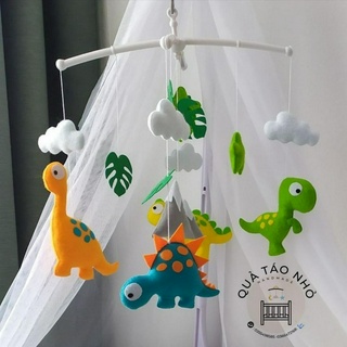 Đồ chơi treo nôi khủng long (Tặng free bảng tên bé)