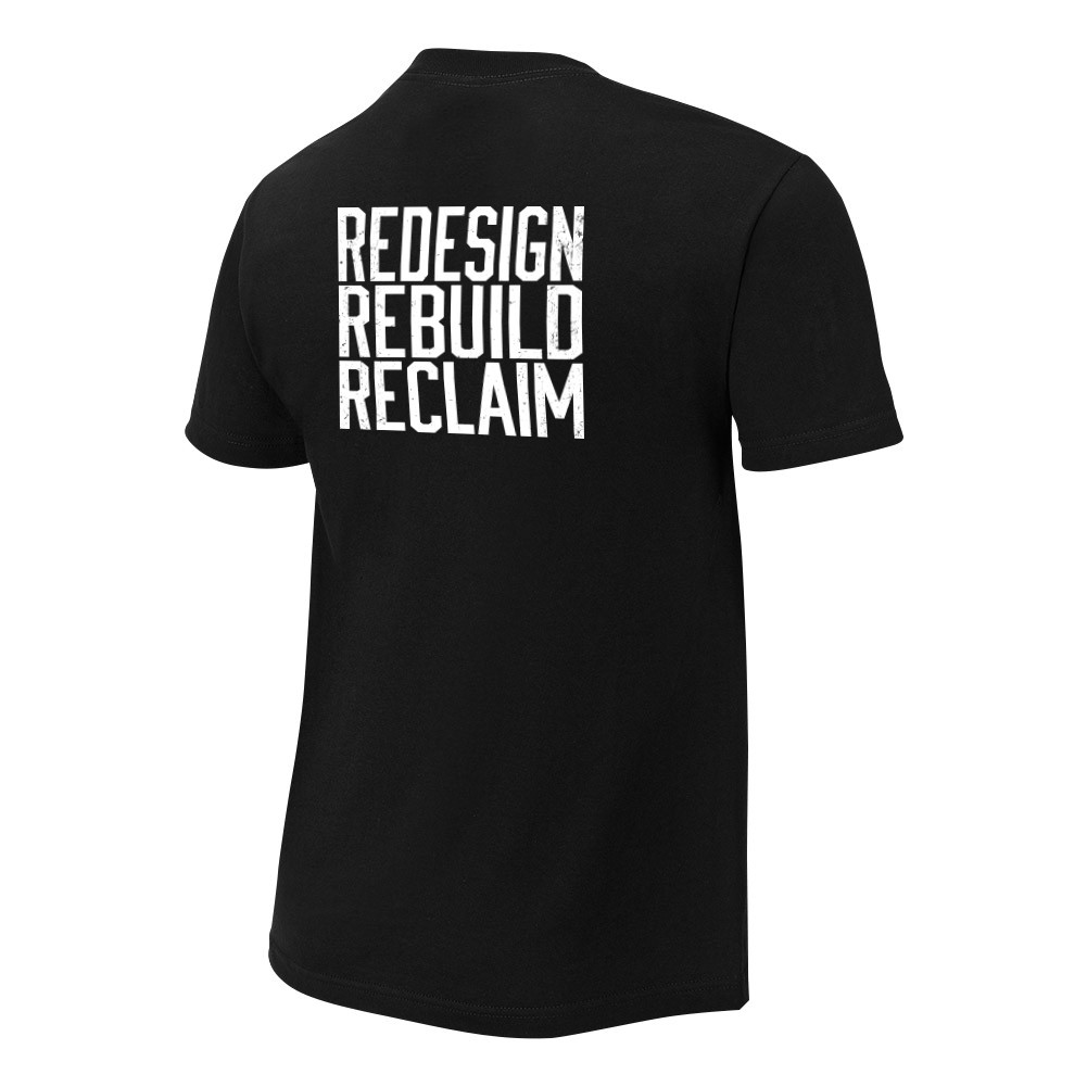 Áo Thun WWE Seth Rollins "Redesign, Rebuild, Reclaim"