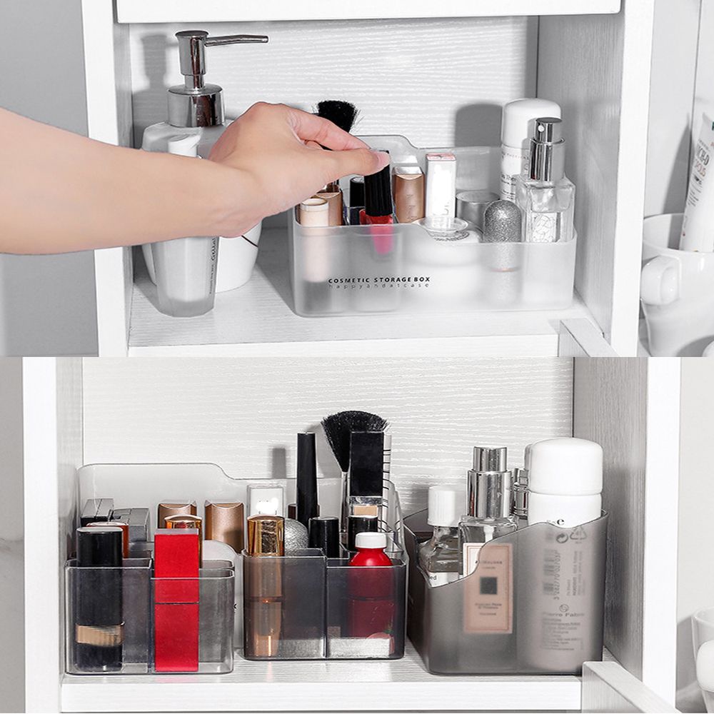 Hộp đựng bút/ đồ trang điểm bằng nhựa sức chứa lớn đa năng tiện lợi