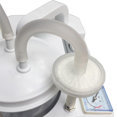 Máy hút dịch 1 bình Lucass SS-6A hút mũi đờm cho trẻ em và người lớn, tặng 2 đầu hút ngoài.