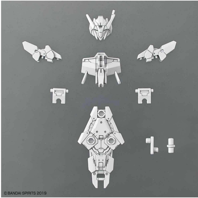 Mô hình lắp ráp phụ kiện 30MM 1/144 OPTION ARMOR FOR COMMANDER TYPE  Bandai OP-09