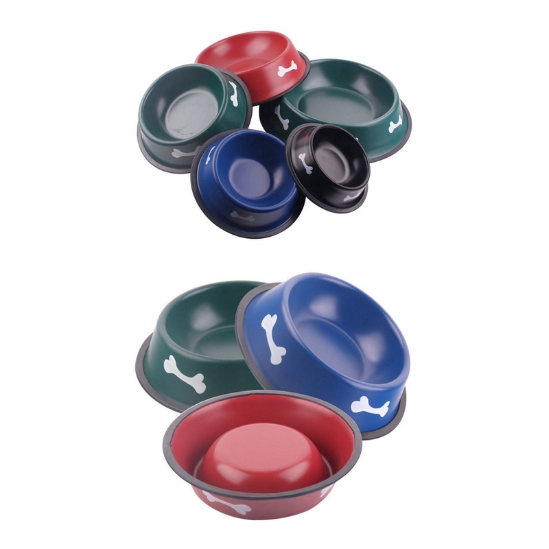 Bát Đựng Thức Ăn Cho Thú Cưng Bằng Thép Không Gỉ Tiện Dụng