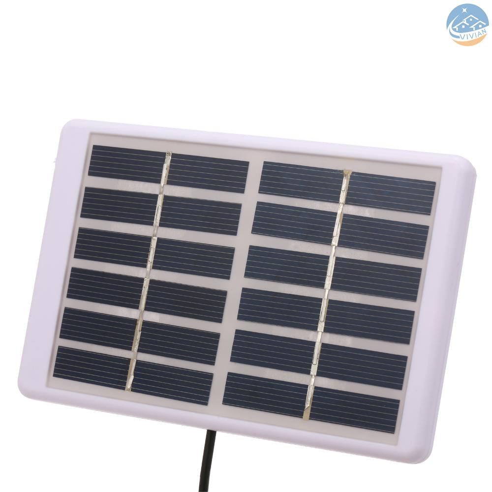 Bộ Sạc Pin Năng Lượng Mặt Trời 1.2w / 6v