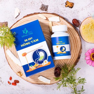 [Viên uống thảo dược Dạ Dày Hồng Tâm chính hãng] giảm acid dịch vị, bảo vệ niêm mạc dạ dày, giảm đau, trào ngược dạ dày.