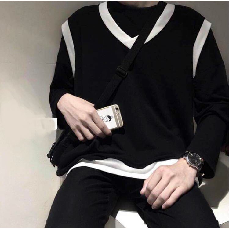 Áo gile nam nữ form rộng unisex