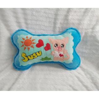 Gối ôm handmade cho bé hình heo con tắm nắng
