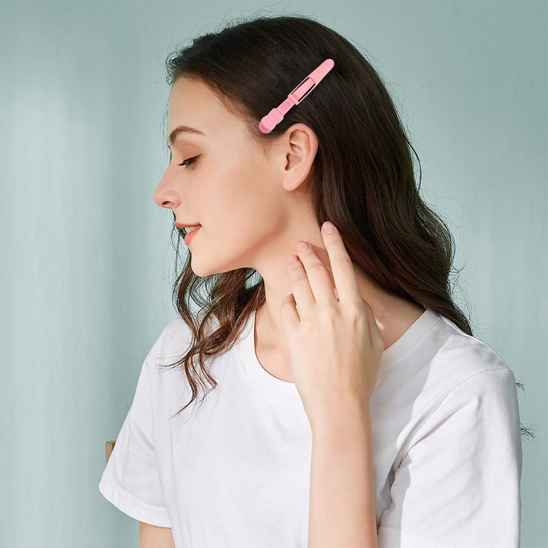 Set 6 Kẹp Tóc Cá Sấu Chống Trượt Chuyên Dụng Cho Salon Làm Tóc Dày