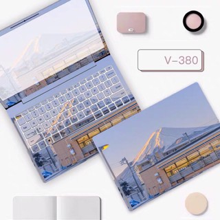 Combo 3 Miếng Skin Laptop, Decal Dán Laptop Phong Cách Nhật Bản