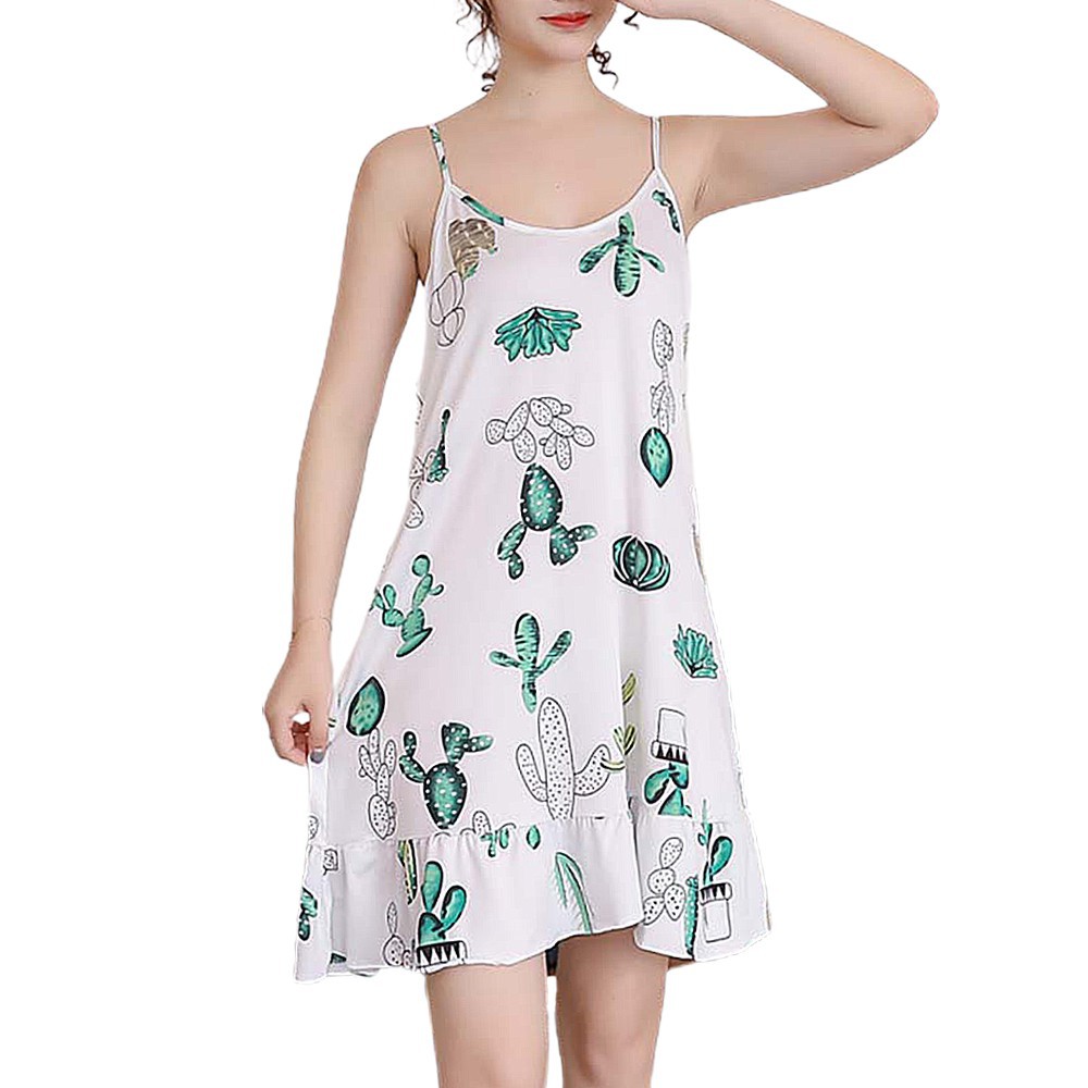 đồ ngủ Kẻ Sọc In Hình Trái Cây Đáng Yêu Cho Nữ