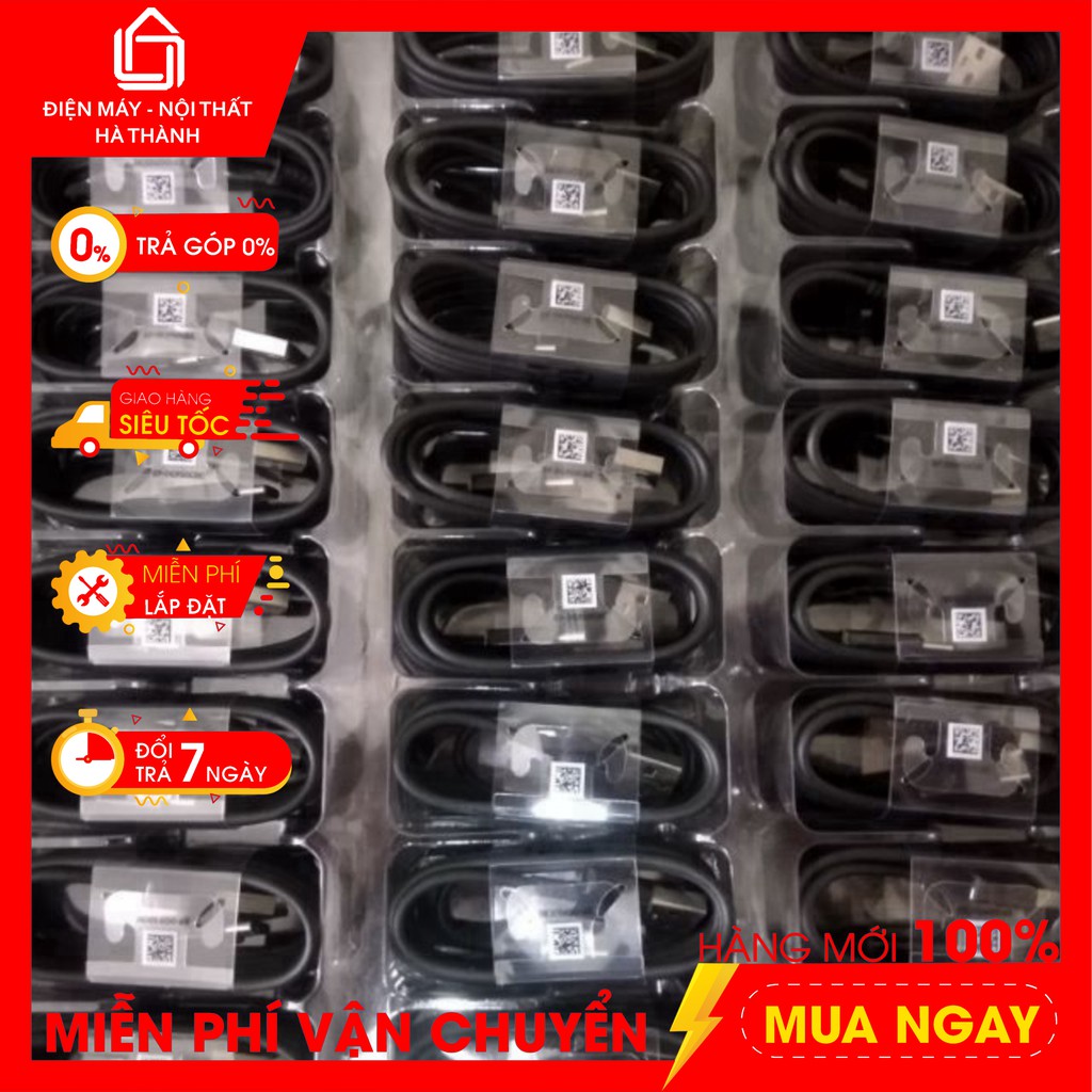 Dây cáp sạc Samsung chính hãng Type-C Usb, Micro Usb 1m hỗ trợ sạc nhanh Note 9/Note 8/S9/S8/ S7 S6