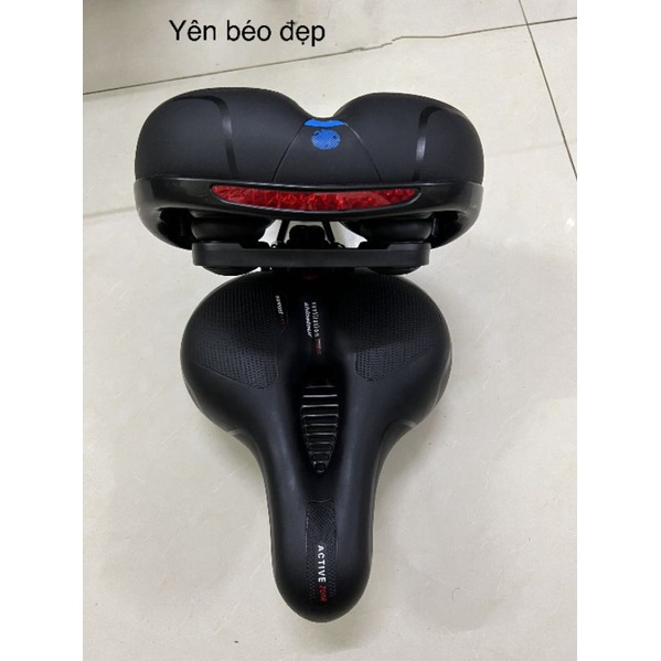 Yên béo xe đạp siêu êm thoáng khí phụ tùng cao cấp