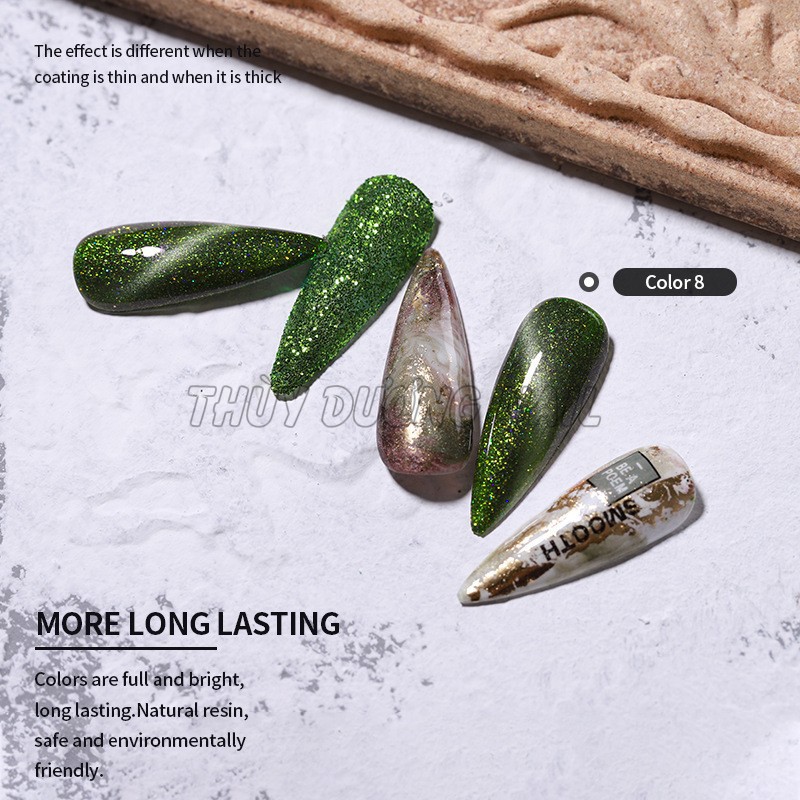 Sơn gel AS chính hãng chai đỏ mã A30 (mắt mèo) 15ml