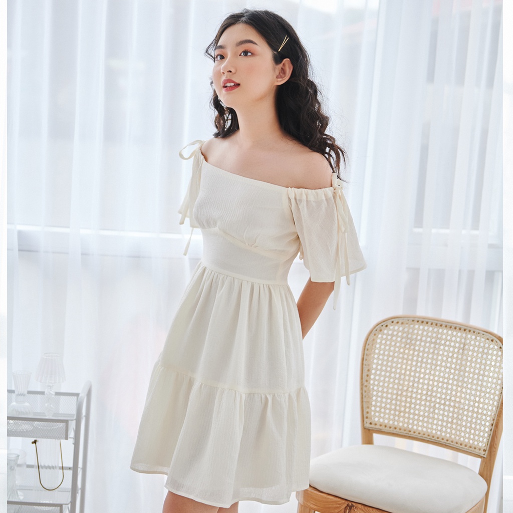 BLEUBIRD Váy voan hoa xoè MADISON DRESS (2 màu) | BigBuy360 - bigbuy360.vn