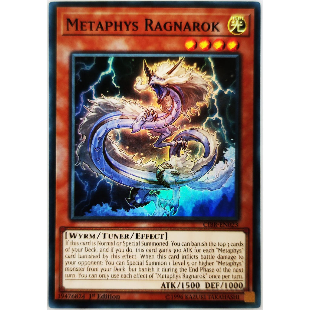 [Thẻ Yugioh] Metaphys Ragnarok |EN| Super Rare