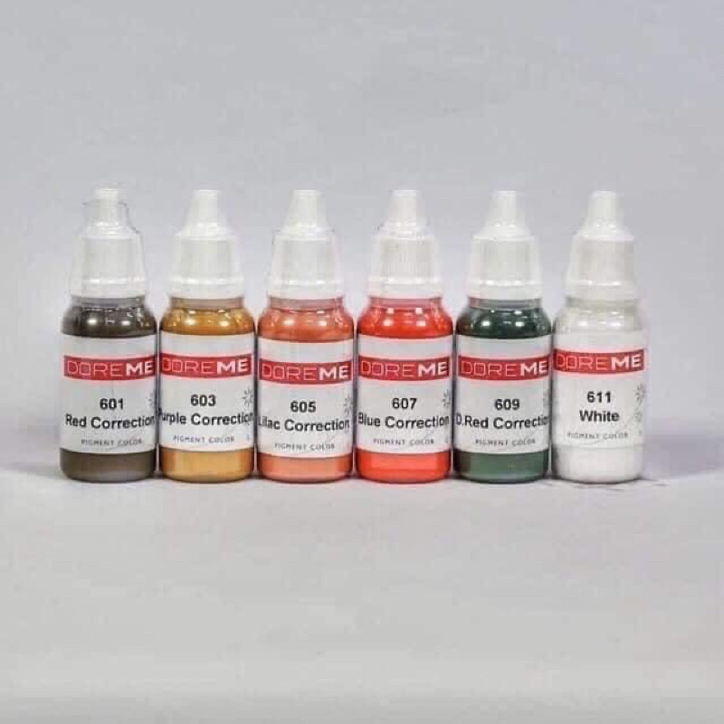 Mực phun xăm ĐOREMI mini 5ml/full size 15ml