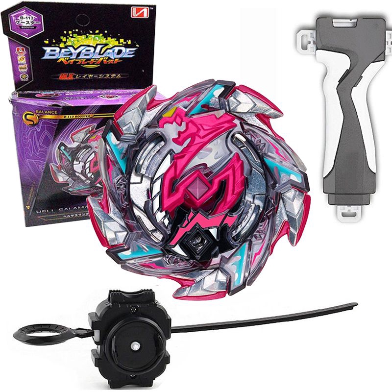 Đồ chơi con quay Beyblade BURST B-113 Hell Salamander.12.Op kèm dây phóng