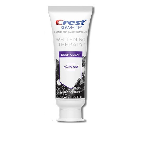 KEM ĐÁNH RĂNG CREST 3D WHITE DEEP CLEAN CHARCOAL 116GR CHÍNH HÃNG - 5684