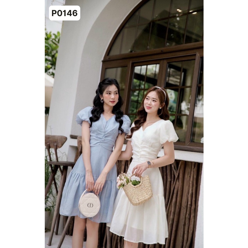 Đầm đuôi cá dáng dài đi dự tiệc dạo phố  GOZA P0146