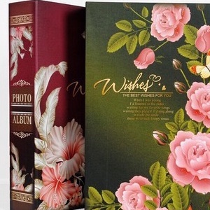 Album đựng ảnh 15x21 đựng được 50-100 ảnh bìa cứng phong cách châu Âu