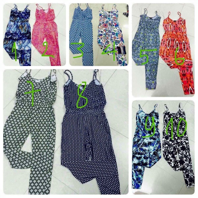 Bộ jumsuit thun hiệu Forever21