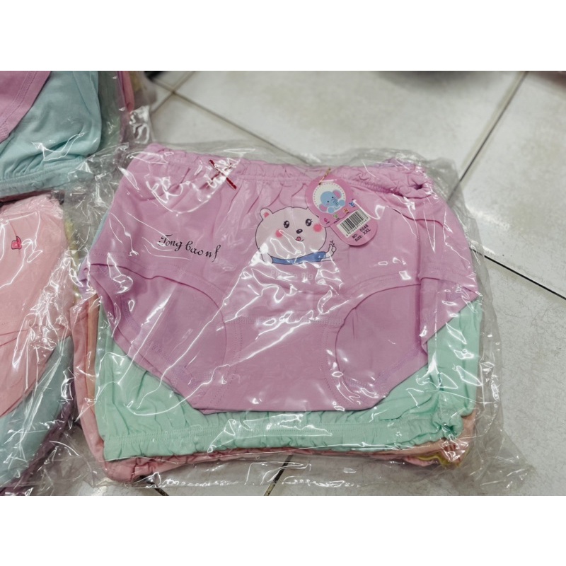 Quần xì/ Quần chip tam giác cotton lạnh cho bé 10 - 35kg