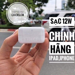 [Chính hãng] Sạc iPad iPhone 12W Zin Bóc Máy