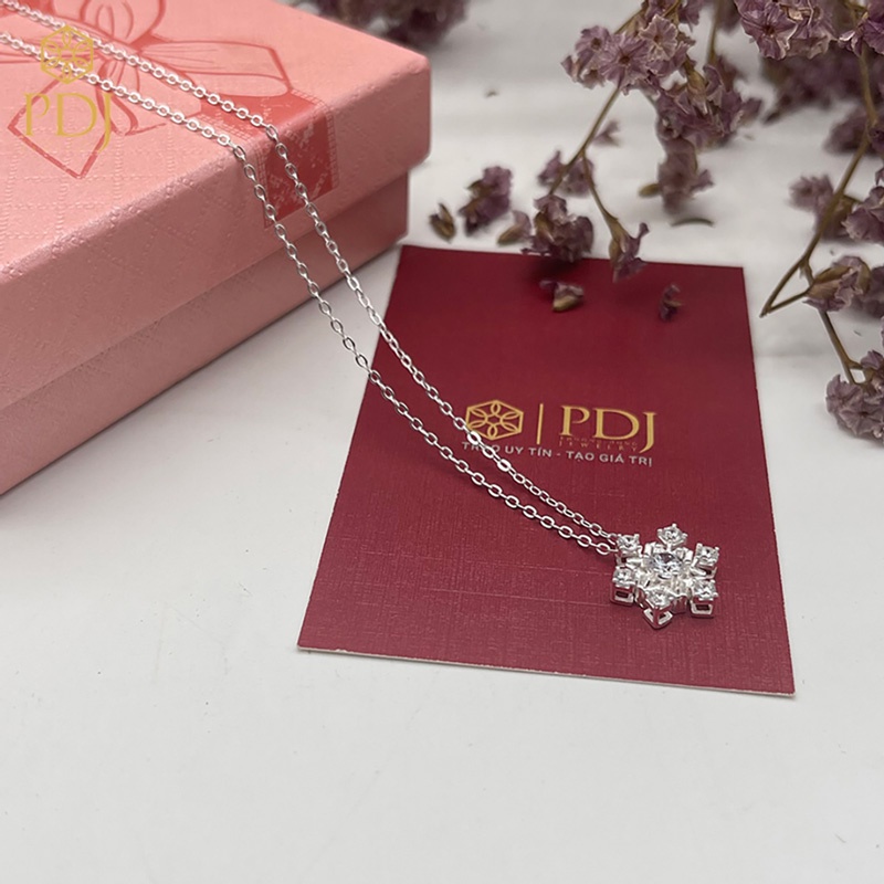 Dây chuyền bông tuyết bạc - SP000527 - SP000529 - Bạc ta cao cấp - Tặng kèm hộp đựng - Trang sức PDJ