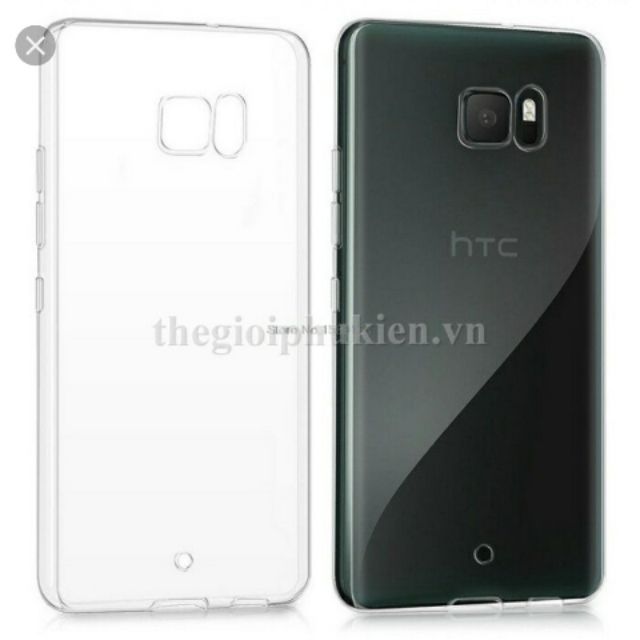 Ốp lưng dẻo cho htc u ultra silicon trong suốt