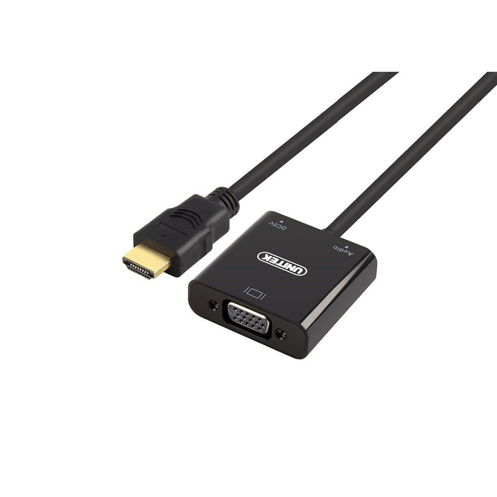Cáp chuyển HDMI to VGA - Audio Unitek Y-6333